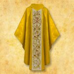 Embroidered chasuble "Christum"