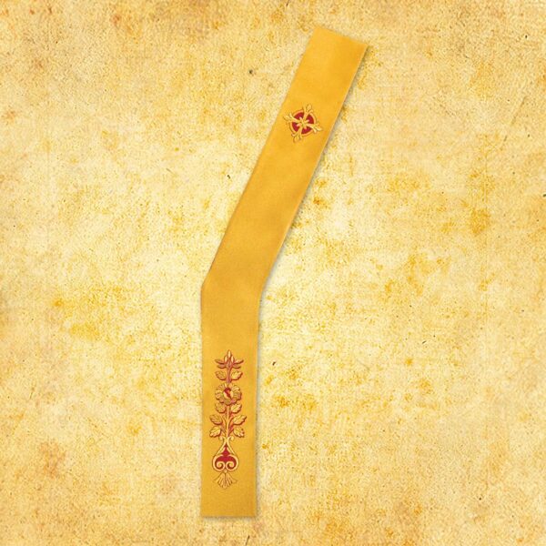 Embroidered deacon's stole "Vaticano"