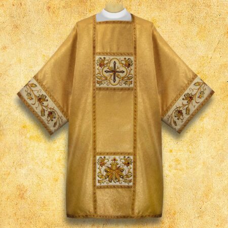 Embroidered dalmatic "Classico Gold"
