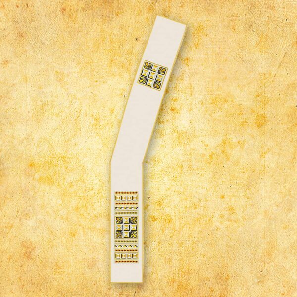 Chasuble with embroidered image of "Our Lady of Medjugorje"