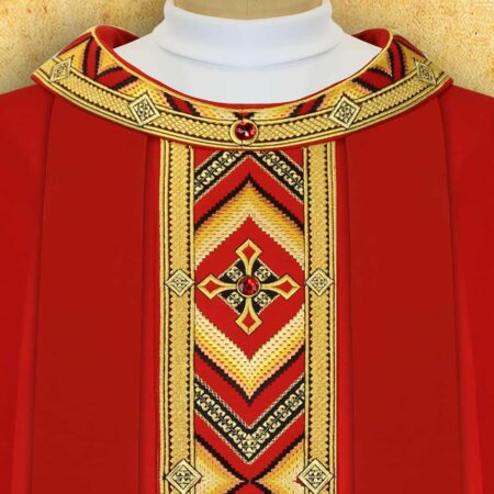 Embroidered chasuble "Moderno Carisma"