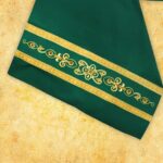 Embroidered chasuble "Brillante-Verde"