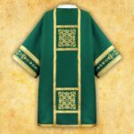 Embroidered chasuble "Brillante-Verde"