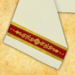 Embroidered dalmatic "Brillante-Vino"