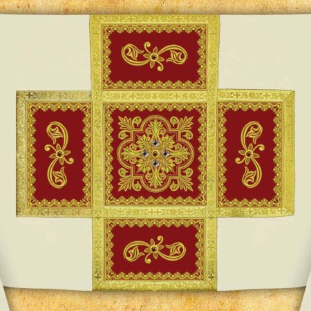 Embroidered dalmatic "Brillante-Vino"