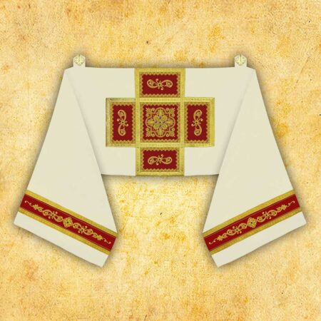 Embroidered dalmatic "Brillante-Vino"