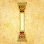 Embroidered dalmatic "Brillante-Vino"