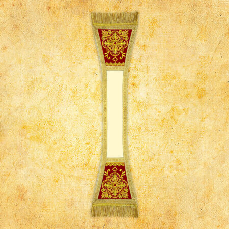 Embroidered dalmatic "Brillante-Vino"