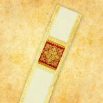 Embroidered dalmatic "Brillante-Vino"