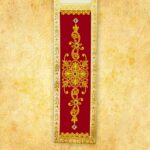 Embroidered dalmatic "Brillante-Vino"