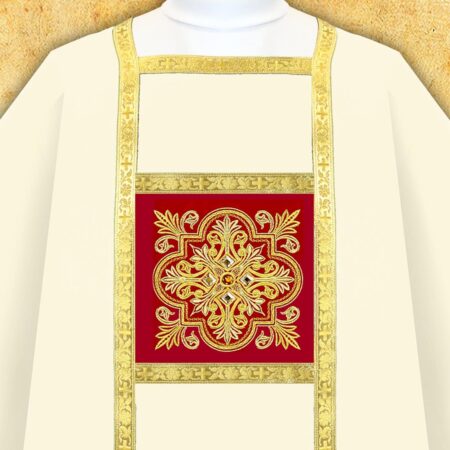 Embroidered dalmatic "Brillante-Vino"