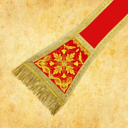 Embroidered dalmatic "Brillante-Rosso"