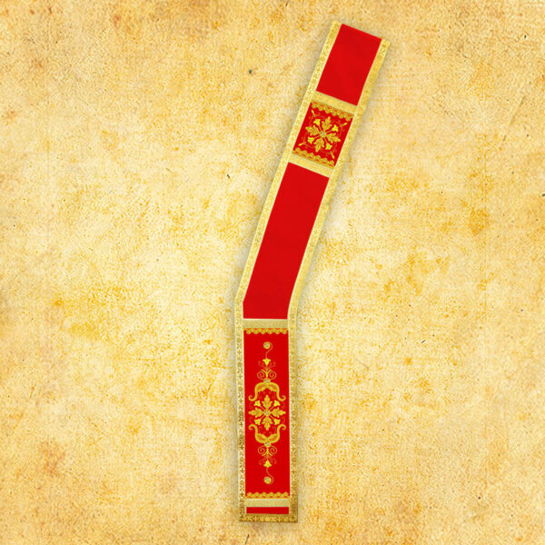 Embroidered dalmatic "Brillante-Rosso"