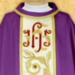 Embroidered chasuble "Tradizionale"