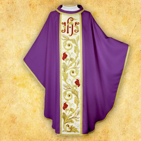 Embroidered chasuble "Tradizionale"