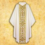 Embroidered chasuble "Ricamo Oro"