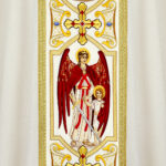 Embroidered chasuble "ArcAngeli"