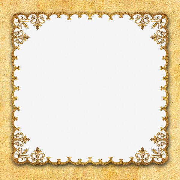 Embroidered napkin "Italian Gold" 110X110