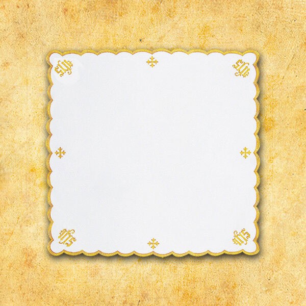 Embroidered napkin "Cathedral" Gold 110X110