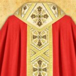 Embroidered chasuble "Festivo"