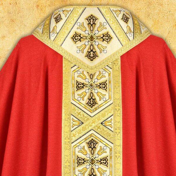 Embroidered chasuble "Festivo"