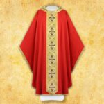 Embroidered chasuble "Festivo"
