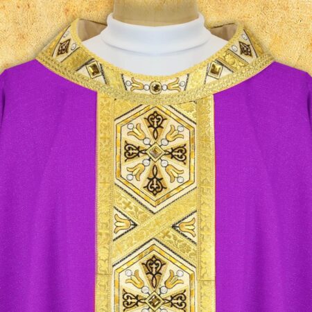 Embroidered chasuble "Festivo"