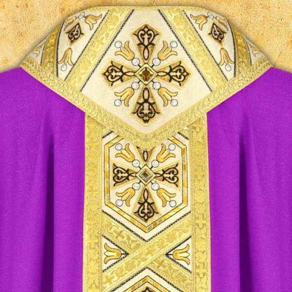 Embroidered chasuble "Festivo"