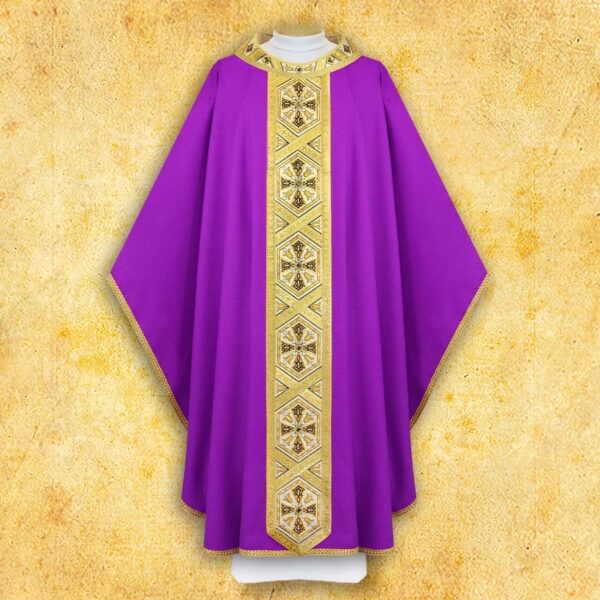 Embroidered chasuble "Festivo"