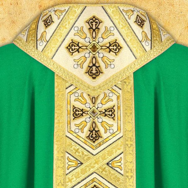 Embroidered chasuble "Festivo"