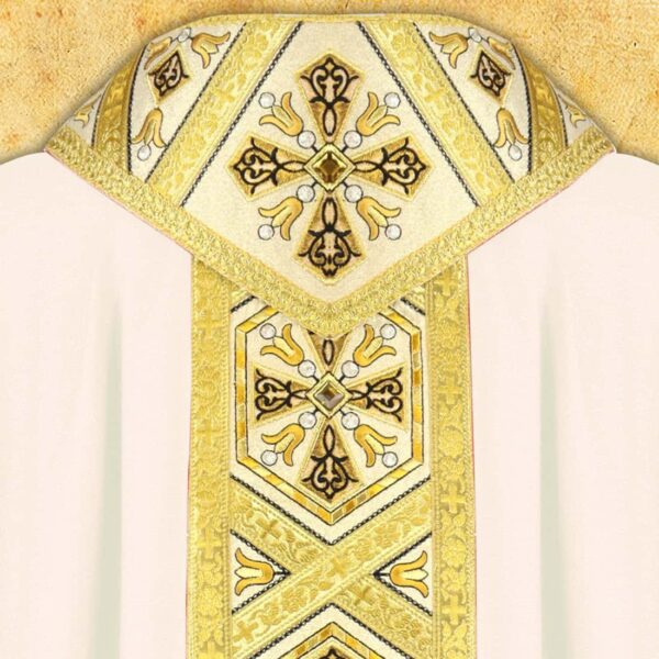 Embroidered chasuble "Festivo"