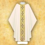 Embroidered chasuble "Festivo"