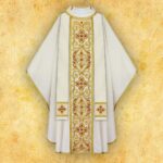 Embroidered chasuble "Domenica"