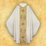 Embroidered chasuble "Domenica"