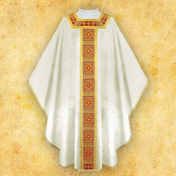 Embroidered chasuble "Collegiata"