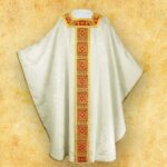 Embroidered chasuble "Collegiata"