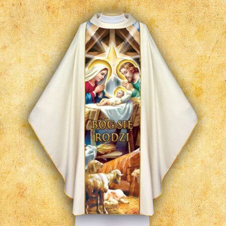 Photo chasuble for Christmas
