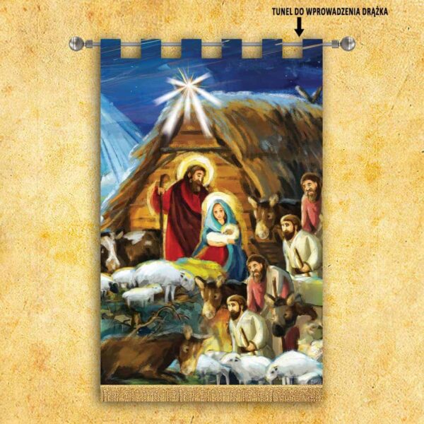 Large festive decoration (photographic)