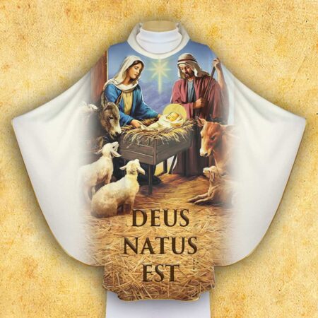 Photo chasuble for Christmas