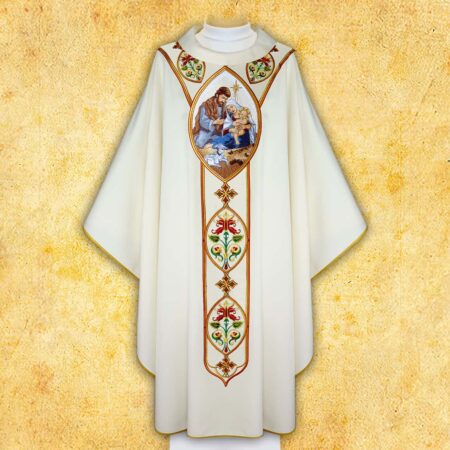 Embroidered Chasuble for Christmas
