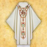 Embroidered Chasuble for Christmas