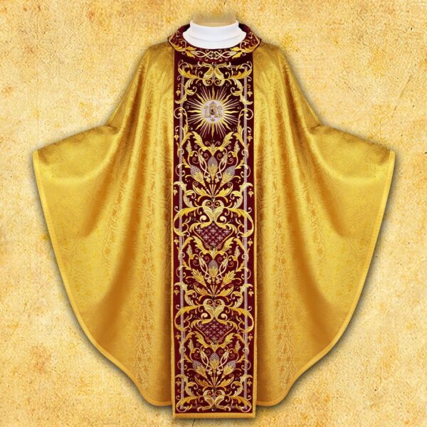 Ornat Haftowany "Pietre E Oro" Embroidered Chasuble "Pietre E Oro"