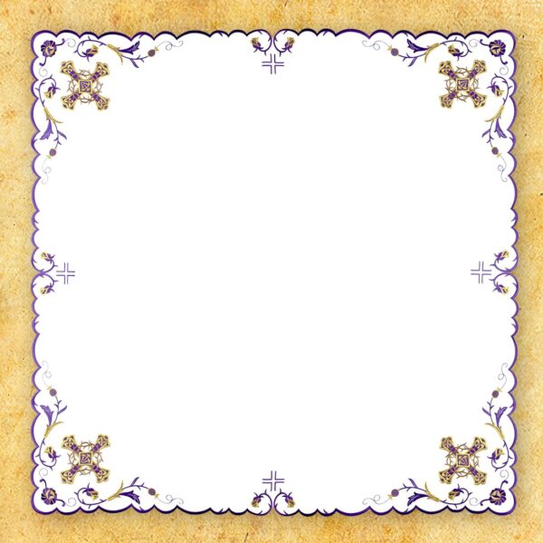 Embroidered chasuble "Maryjny"