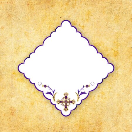 Embroidered Napkin "Crown of Thorns" 32X32