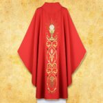 Embroidered chasuble "Maryjny"
