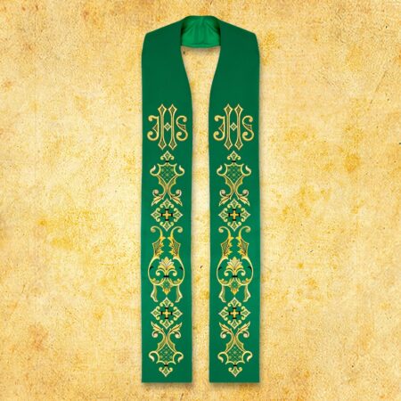 Embroidered Stole "IHS"