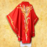 Embroidered chasuble "Maryjny"