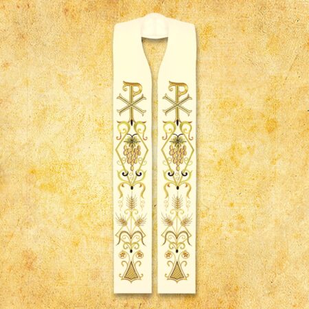 Embroidered chasuble "PX"