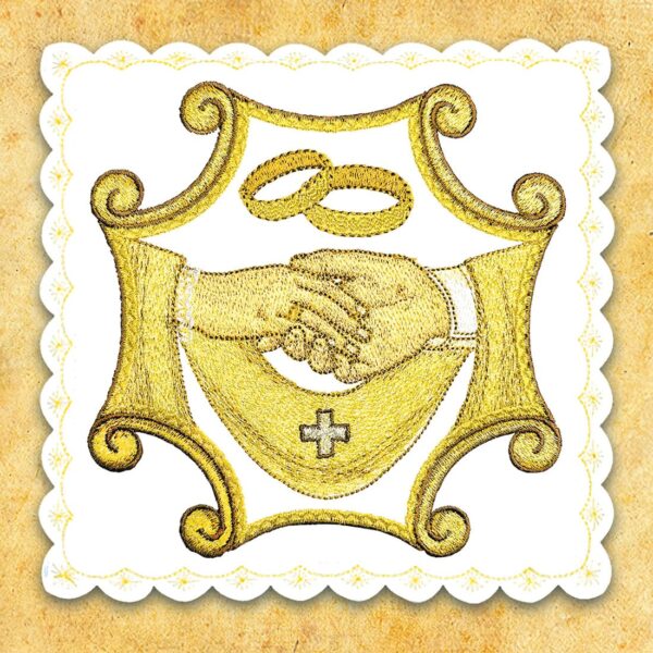 Ornat Haftowany "Maryjny" Embroidered chasuble "Maryjny"