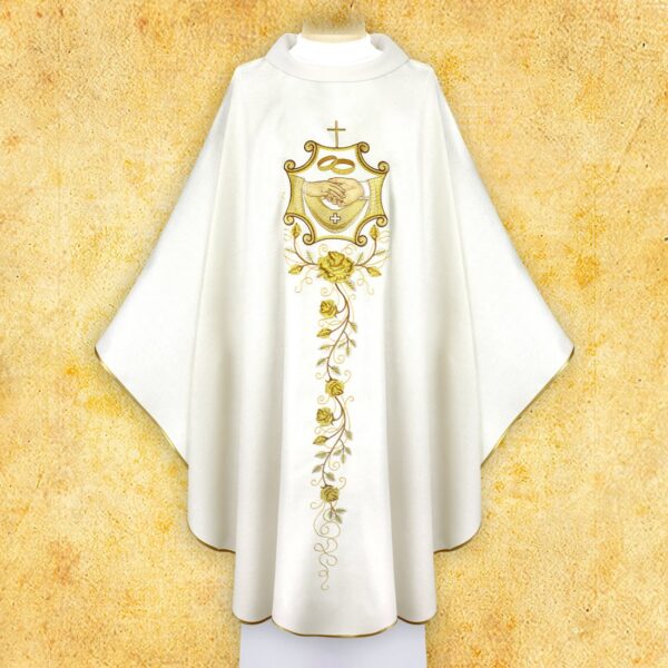 Ornat Haftowany "Maryjny" Embroidered chasuble "Maryjny"